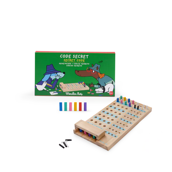 Moulin Roty - Secret Code wooden game | Scout & Co