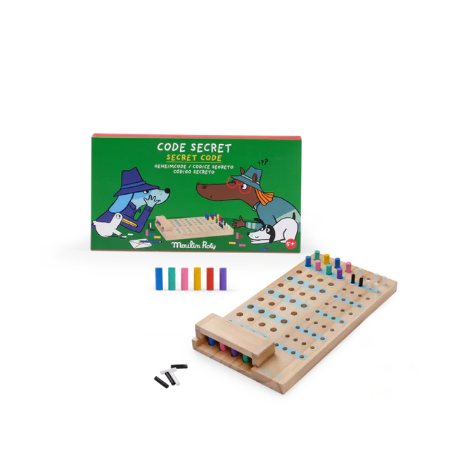 Moulin Roty - Secret Code wooden game | Scout & Co