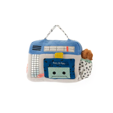 Moulin Roty - Puce & Pilou radio cassette musical baby toy | Scout & Co