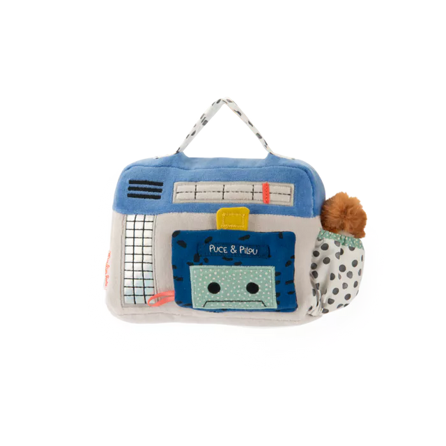 Moulin Roty - Puce & Pilou radio cassette musical baby toy | Scout & Co