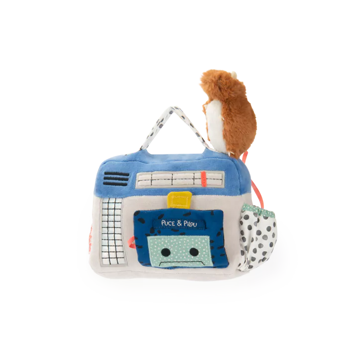 Moulin Roty - Puce & Pilou radio cassette musical baby toy | Scout & Co