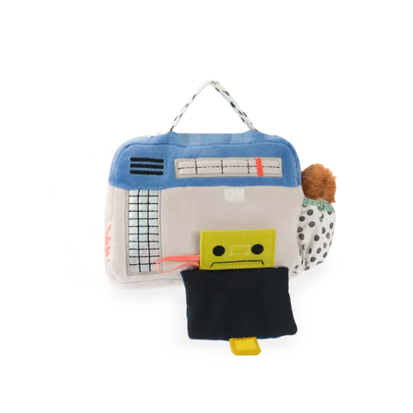 Moulin Roty - Puce & Pilou radio cassette musical baby toy | Scout & Co