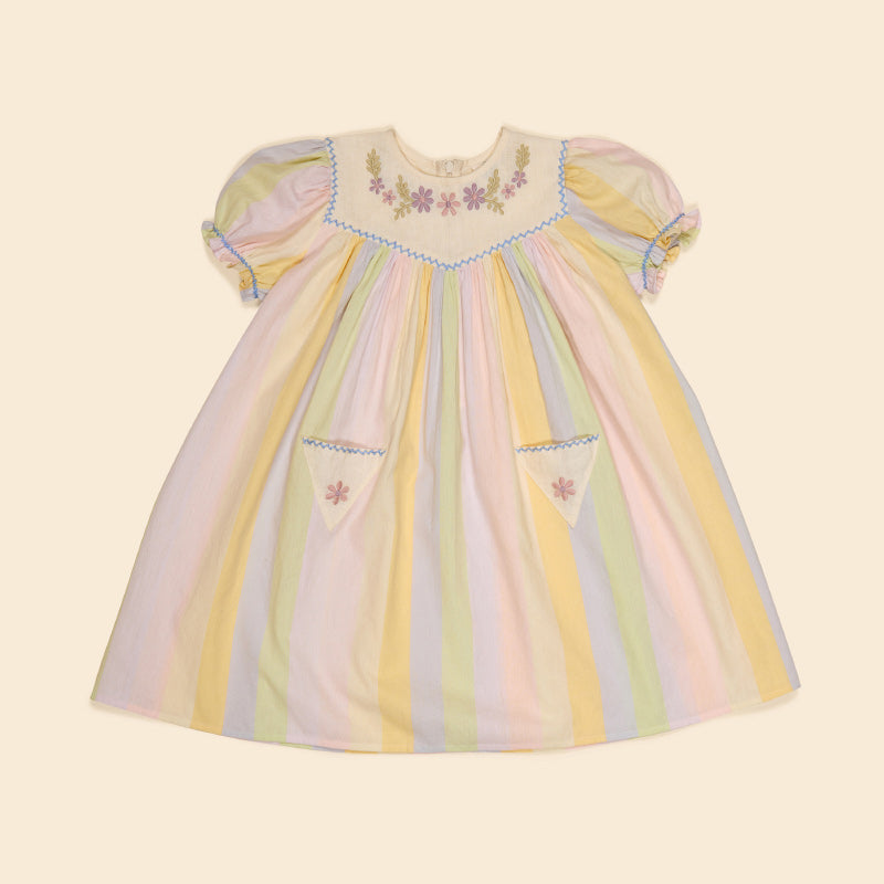 Apolina - Kiki dress - Painters Stripe | Scout & Co