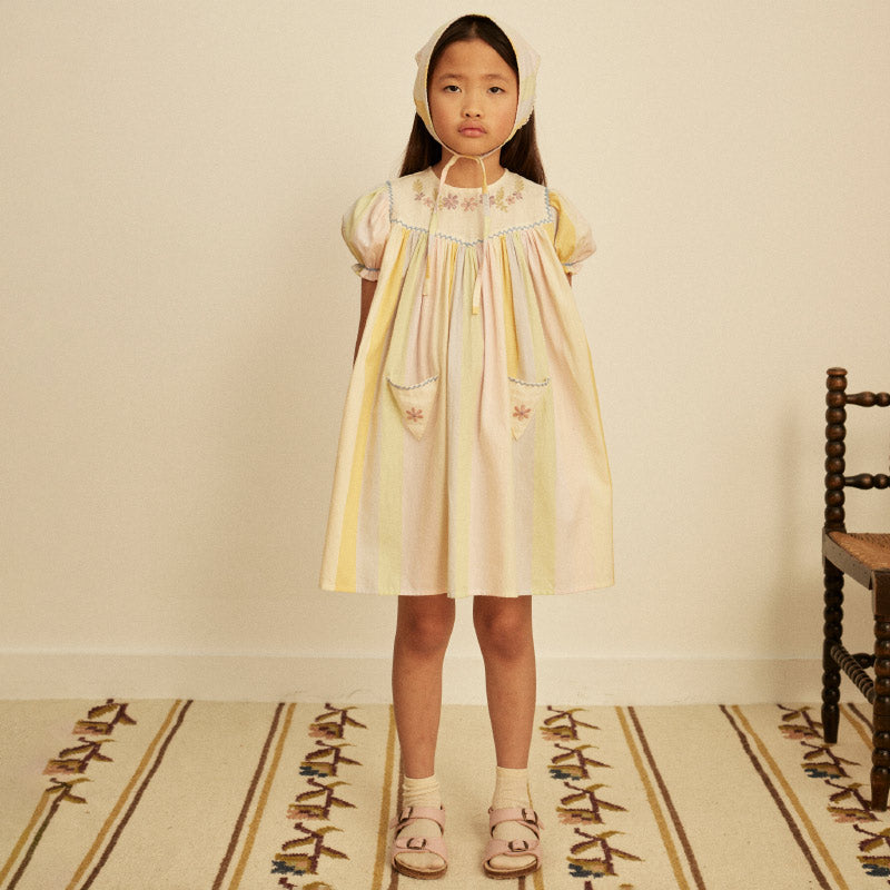Apolina - Kiki dress - Painters Stripe | Scout & Co