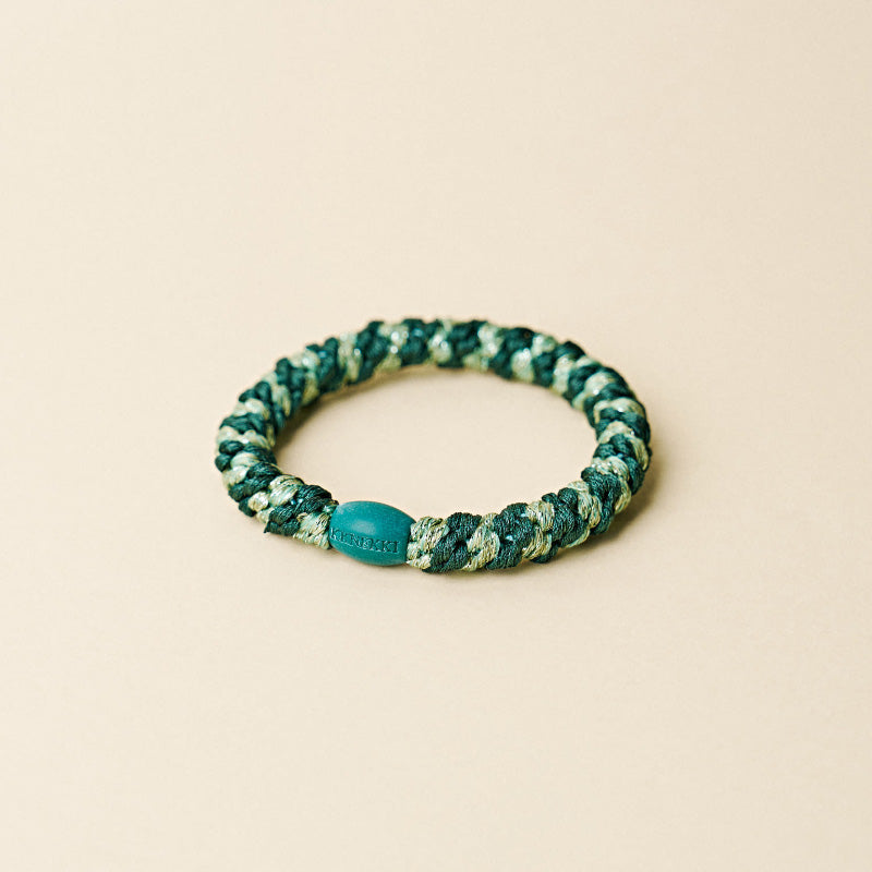 Kknekki - Hair band - Jungle pistachio glitter | Scout & Co