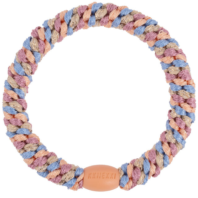 Kknekki - Hair band - Mix peach blue glitter | Scout & Co