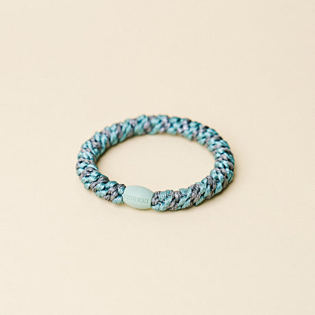 Kknekki - Hair band - Teal steel grey glitter | Scout & Co