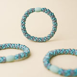 Kknekki - Hair band - Teal steel grey glitter | Scout & Co