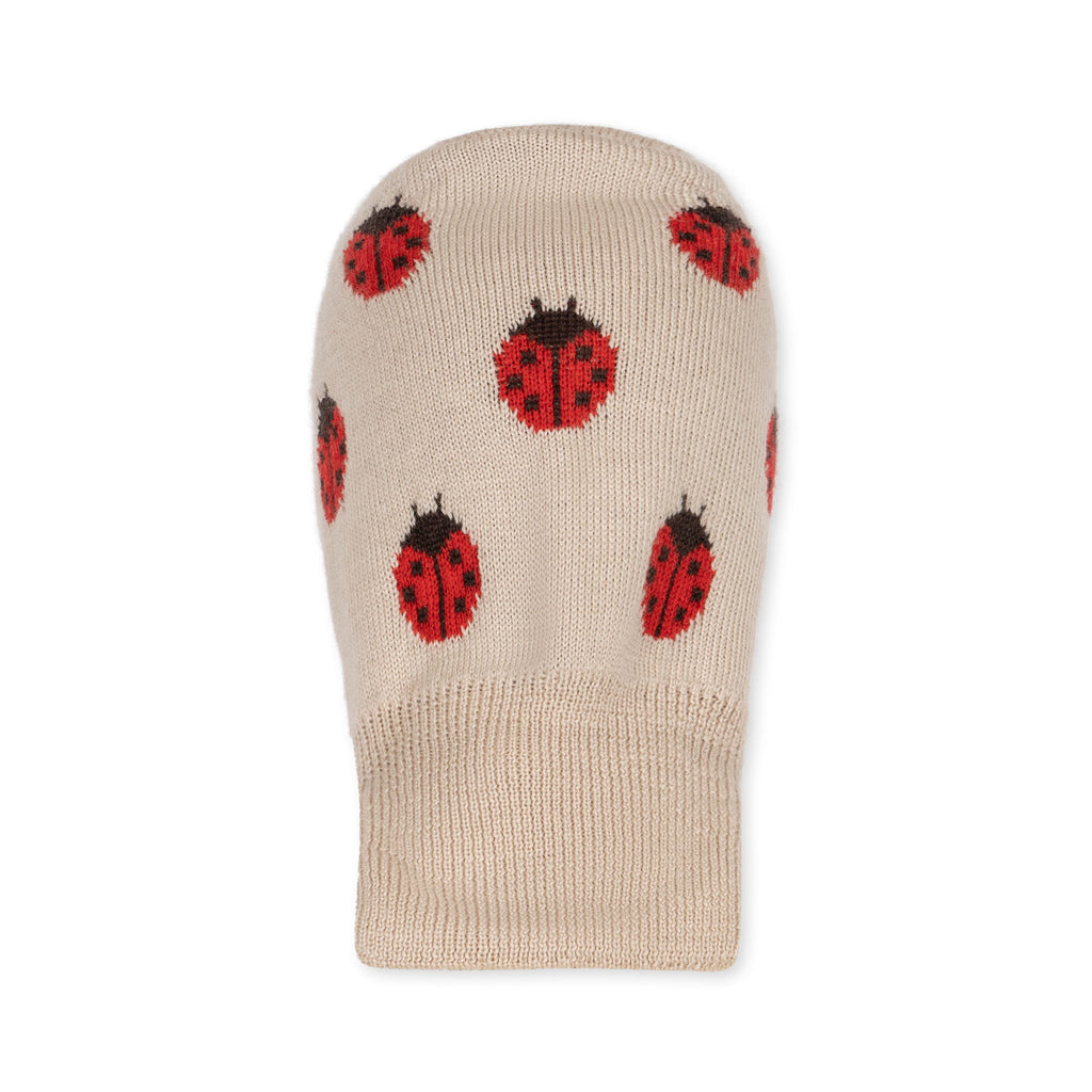 Konges Sløjd - Belou knit balaclava hat - Ladybug | Scout & Co