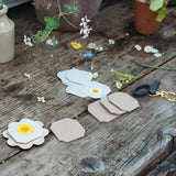 Studio Wald - Keyring Flower Press - Pink #2