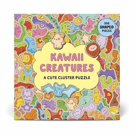 Kawaii Creatures: 300-piece cute cluster puzzle | Scout & Co