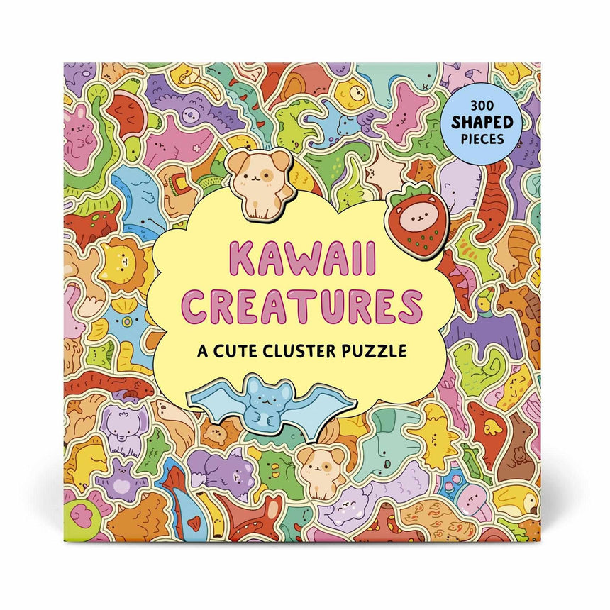 Kawaii Creatures: 300-piece cute cluster puzzle | Scout & Co