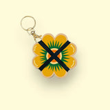 Studio Wald - Keyring Flower Press - Yellow #2