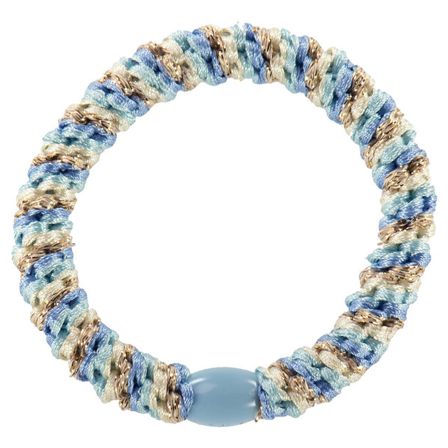 Kknekki - Hair band - Light Blue Gold Mix | Scout & Co