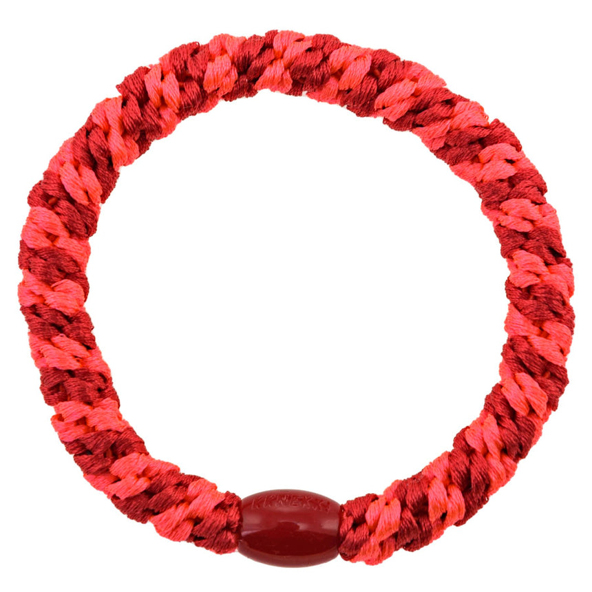 Kknekki - Hair band - Red Neon Pink Stripe | Scout & Co