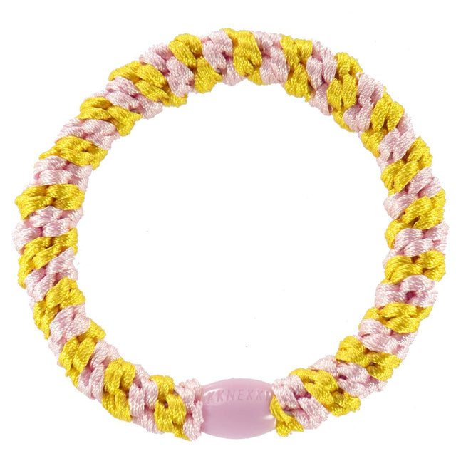 Kknekki - Hair band - Yellow Pink Stripe | Scout & Co