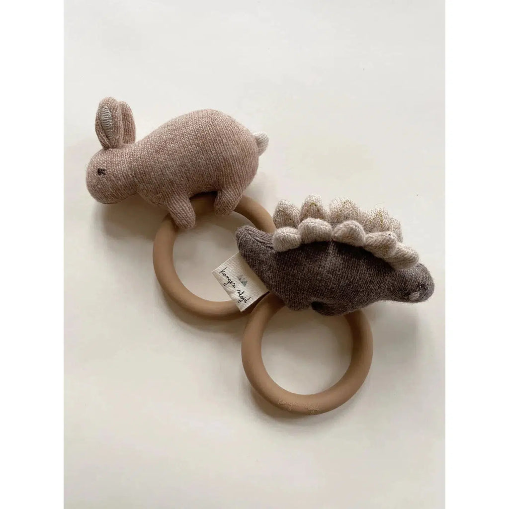 Konges Sløjd - Activity ring baby toy - Bunny | Scout & Co
