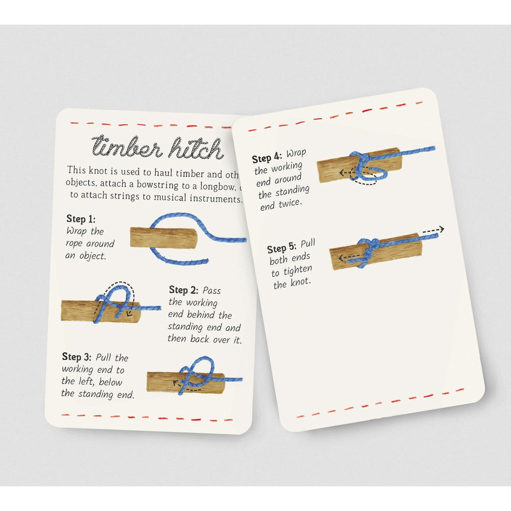 Knots in a Box: 30 Essential Knots; Hours of Timeless Fun | Scout & Co