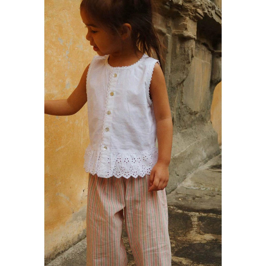 Konges Sløjd - Luli pants - Blush Stripe | Scout & Co