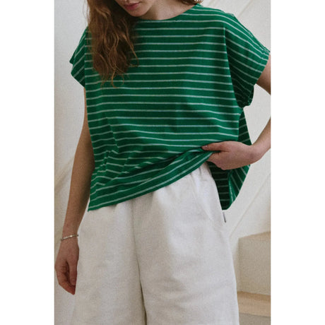 Le Bon Shoppe - Cherie tee - Green stripe | Scout & Co