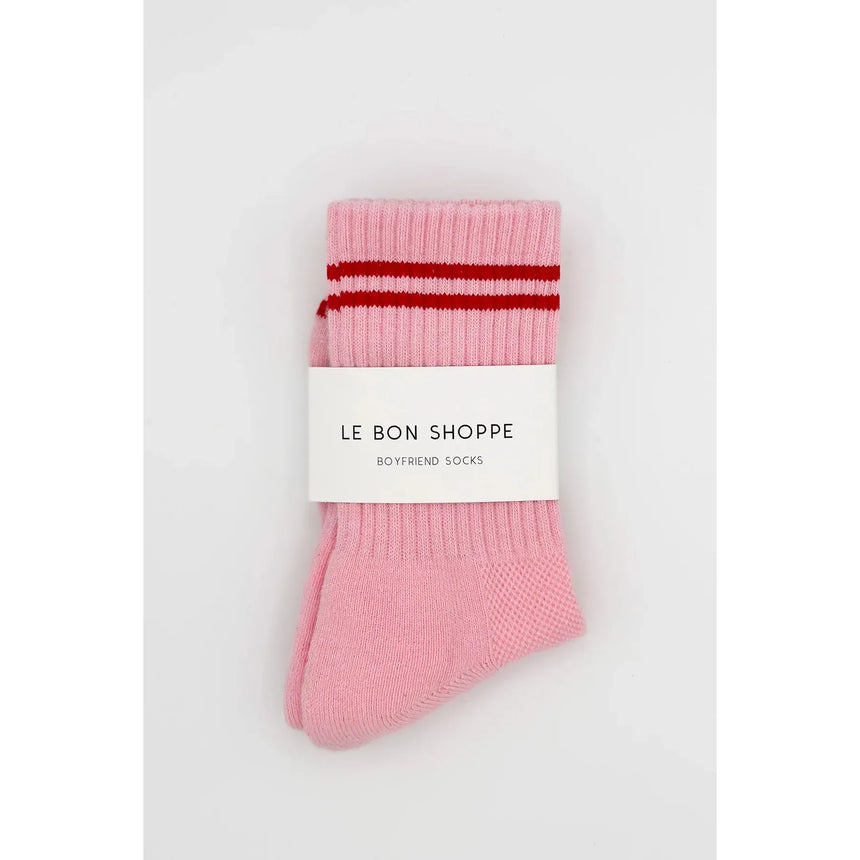 Le Bon Shoppe - Boyfriend socks - Amour Pink | Scout & Co