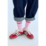 Le Bon Shoppe - Boyfriend socks - Amour Pink | Scout & Co
