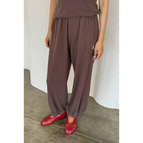 Le Bon Shoppe - Pointelle Balloon pants - Chocolate | Scout & Co