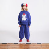 Wynken - Le Petit Artiste sweatshirt - Ultramarine | Scout & Co