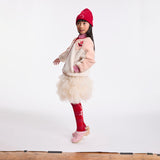 Wynken - Still Life teddy jacket - Rose & ecru | Scout & Co