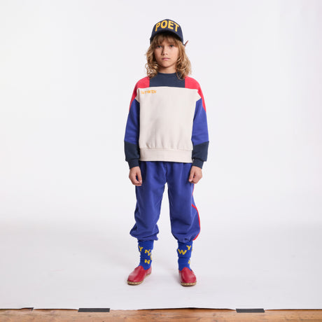 Wynken - Studio sweatshirt - ecru & indigo | Scout & Co