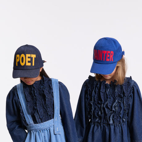 Wynken - Poet cap - blue denim | Scout & Co