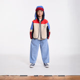 Wynken - Palette trapper hat - Blue + red | Scout & Co