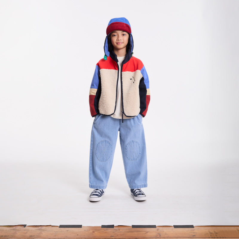 Wynken - Palette trapper hat - Blue + red | Scout & Co