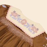 Apolina - Lora blouse - Chocolate | Scout & Co