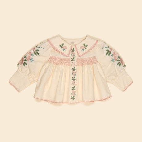 Apolina - Lora blouse - Milk Cream | Scout & Co