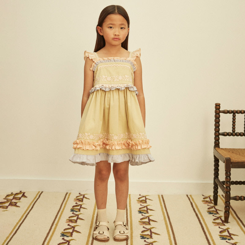 Apolina - Lucinda sundress - Cloud | Scout & Co
