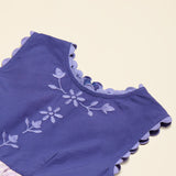 Apolina - Lola dress - Wallflower / Azul | Scout & Co