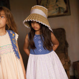 Apolina - Lola dress - Wallflower / Azul | Scout & Co