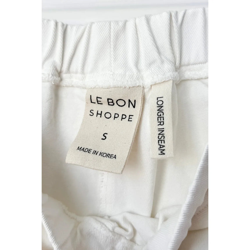 Le Bon Shoppe - Long Arc pants - Milk | Scout & Co
