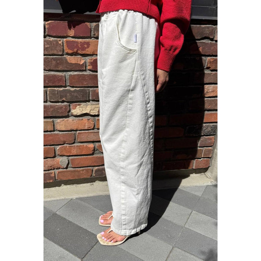 Le Bon Shoppe - Long Arc pants - Milk | Scout & Co