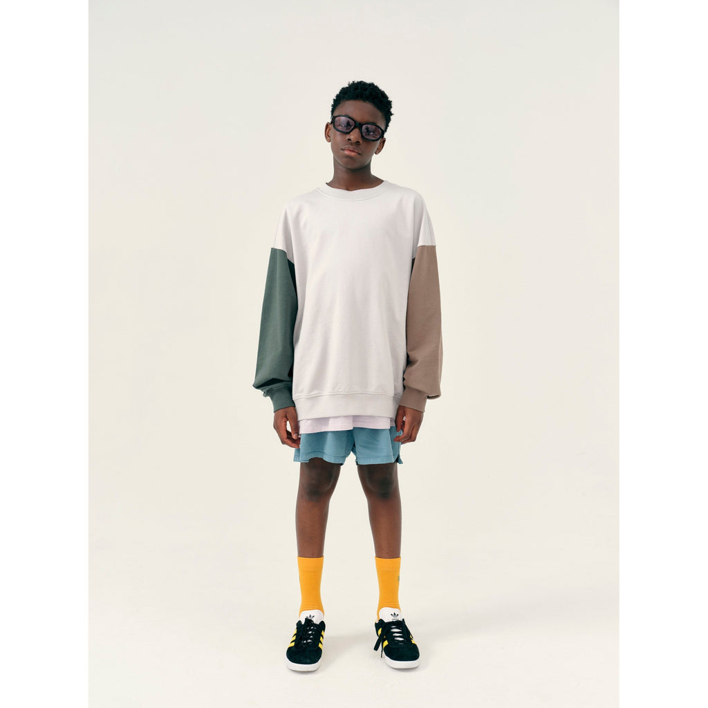 Main Story - Antarctica colour-block fleece bubble sweatshirt | Scout & Co