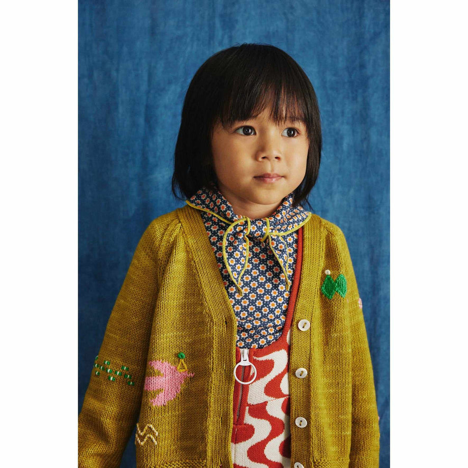 Misha & Puff Soiree Cardigan - Pistachio - UK Stockist