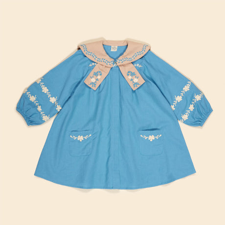 Apolina - Maggie sailor dress - Nordic blue | Scout & Co