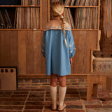 Apolina - Maggie sailor dress - Nordic blue | Scout & Co