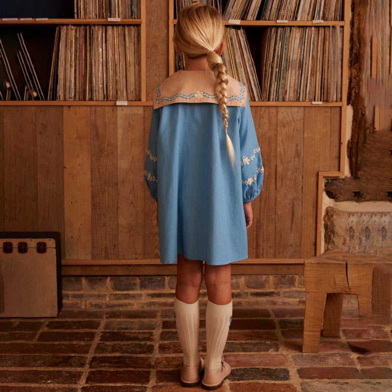 Apolina - Maggie sailor dress - Nordic blue | Scout & Co