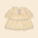 Apolina - Marella soft organdie dress - Cream | Scout & Co