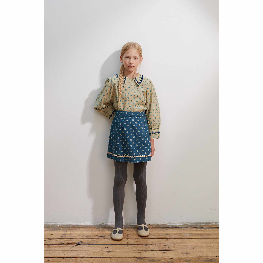 Apolina - Margo blouse & skirt set - Pansy Garden | Scout & Co