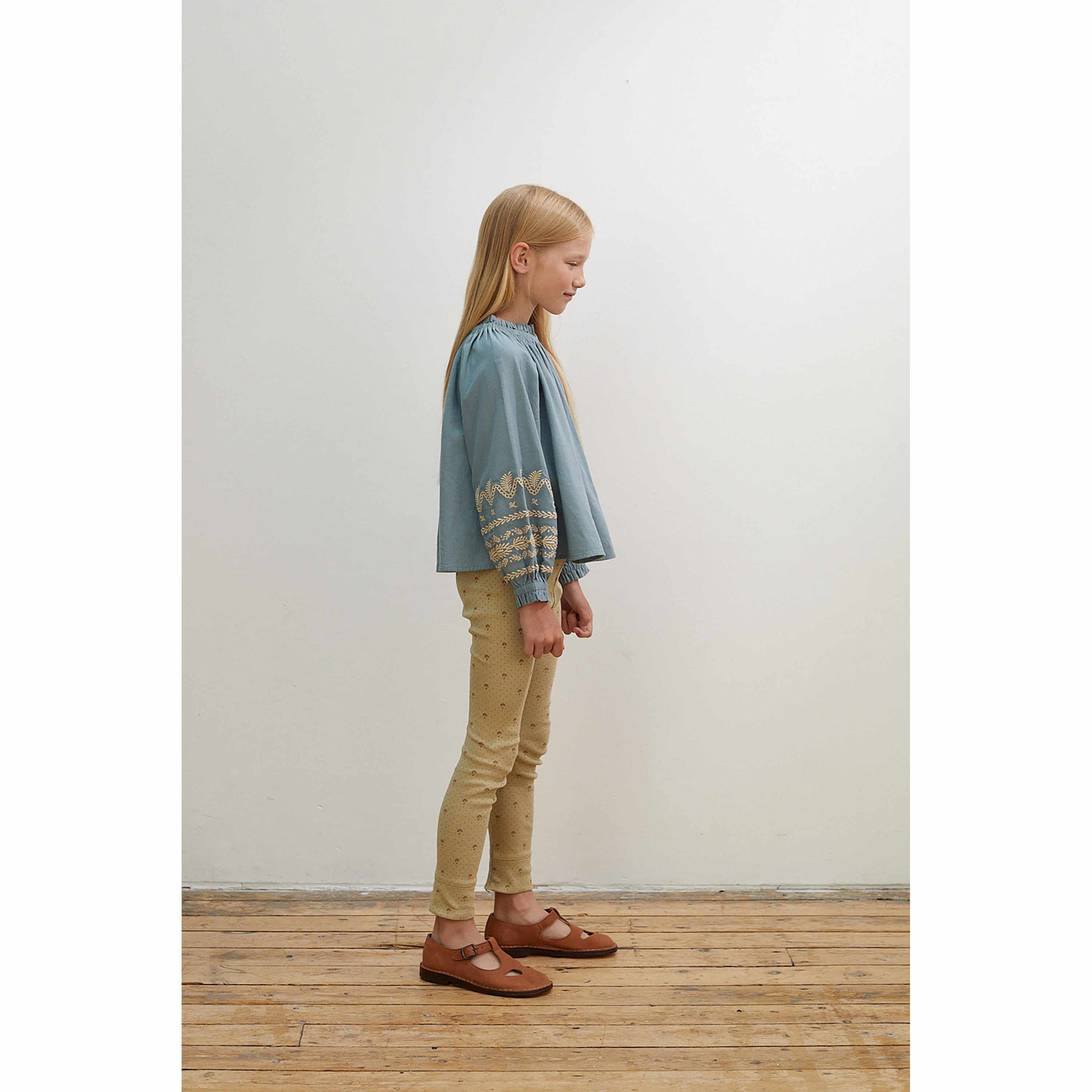 Apolina kids Meera blouse bluebell 5-7y - トップス(その他)