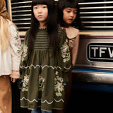 Apolina - Mia dress - Forest | Scout & Co