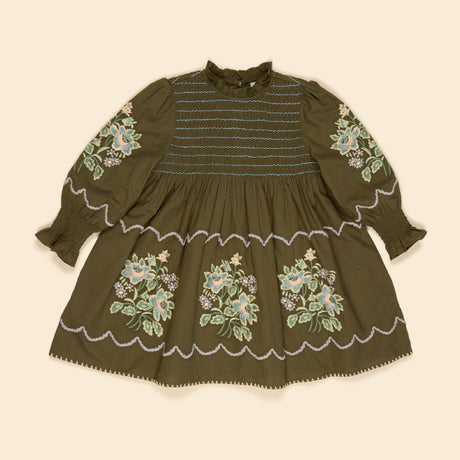 Apolina - Mia dress - Forest | Scout & Co